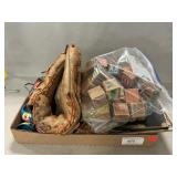 Ohio Art Tin Tea Set Pieces, Spaulding Baseball