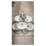 (1) Chandelier (28" Diameter/24" Length)