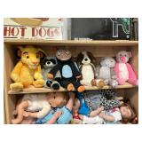 (6) Scentsy Buddy Plush Animals