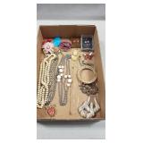 Tray Of Assorted Jewelry