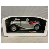 Burago Die-Cast 1937 Jaguar SS 100 (Box In Poor