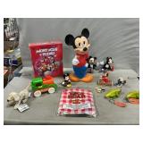Mickey Mouse Bank & Figures, Little Golden Books