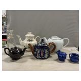 Arthur Wood, Noritake & Assorted Teapots, Cruet