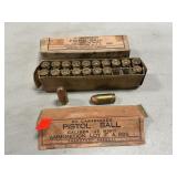 (40) Rounds Of  .45 Pistol Ball Ammo