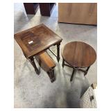 Side Table with Nesting Tables
