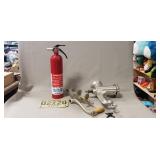 (1) Fire Extinguisher, Food Grinder & ATV License