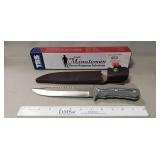 (1) TRS Minuteman Knife w/ Leather Sheath