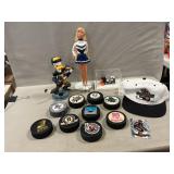 Penn State Barbie, Donald Duck Bobblehead,