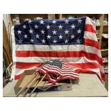 Flag Banner, (5) Mini Flags