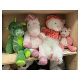 (4) Scentsy Plush Animal Buddies