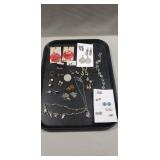 Tray Of Assorted Jewelry