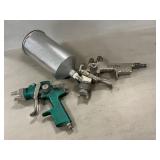 Pair Of Automotive Paint Spray Guns