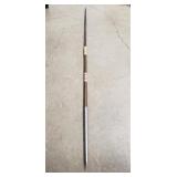 (1) Vintage Wooden Javelin (8