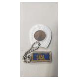 (1) 1972-D Lincoln Cent "Good Luck" Steitz