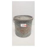 (1) Galvanized Minnow Bucket