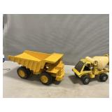 Ertl Dump Truck & 1975 Gabriel Cement Truck