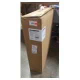 Folding Steel Commode Elongated (New In Box)