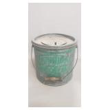(1) Galvanized Metal Minnow Bucket
