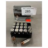(20) Rounds Of Sig Sauer 9mm Luger Ammo