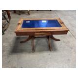 Coffee Table w/ Glass Removable Inlay