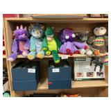 (6) Scentsy Buddy Plush Animals