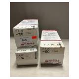 (3) Sealed Boxes Of Sanding Belts