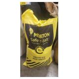 Partial Bag Of Morton Safe-T-Salt (Rock Salt)