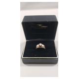 14K Gold Diamond Wedding Ring Set