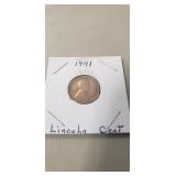 (1) 1941 Lincoln Cent