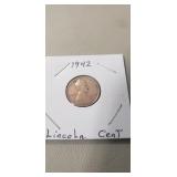 (1) 1942 Lincoln Cent