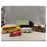 Repair Noted Stake Trucks, Hubley School Bus (No