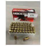 (50) Rounds Of 9mm Luger Ammo