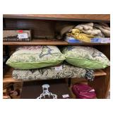 Butterfly Cushions, Tapestry Throw