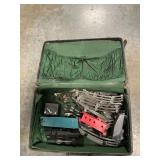 Vintage Suitcase With Train, Track & Transformer