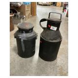 Pair Of Milk Cans
