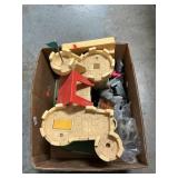 Box Lot With Vintage Fisher-Price Little People
