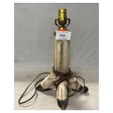 Deer Hoof Lamp Base