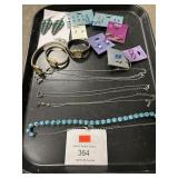 Tray Of Assorted Jewelry