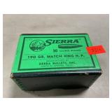 (100) Sierra .30 190 Gr. Bullets