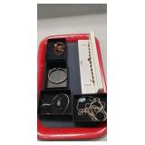 Tray Of Assorted Jewelry