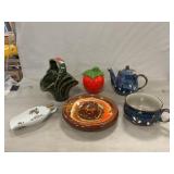 Vintage Ashtrays, Imperial Basket, Jam Jar, Japan