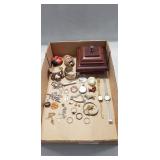 Tray Of Assorted Jewelry & More