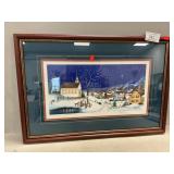 Signed & Numbered American folk Art Print