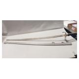 (1) Sword w/ Metal Sheath (33" Total Length/Made