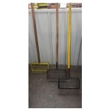 (3) Clam/Crab Rakes