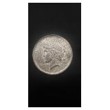 (1) U.S. 1922 Peace Silver One Dollar Coin (90%