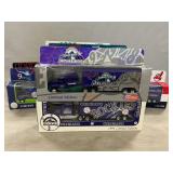 (8) Sports Team Die-Cast Tractor Trailers
