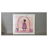 (1) Print "Rachel" Flower Girl By P. Buckley