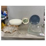 Pyrex Bakeware, Vintage Glassware, Bowl, Ashtray