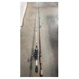 (2) Fishing Rods & (1) Reel (First Rod: 7